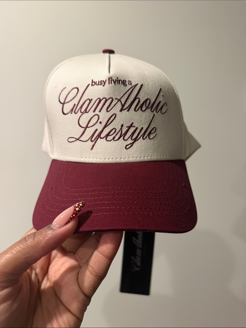 Glam-aholic Lifestyle Trucker Hat